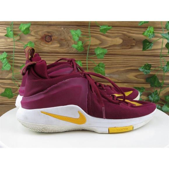 Nike Sz 8 Sneaker‎ Red Synthetic Men Lebran James Medium (D, M) Athletic - Picture 5 of 10